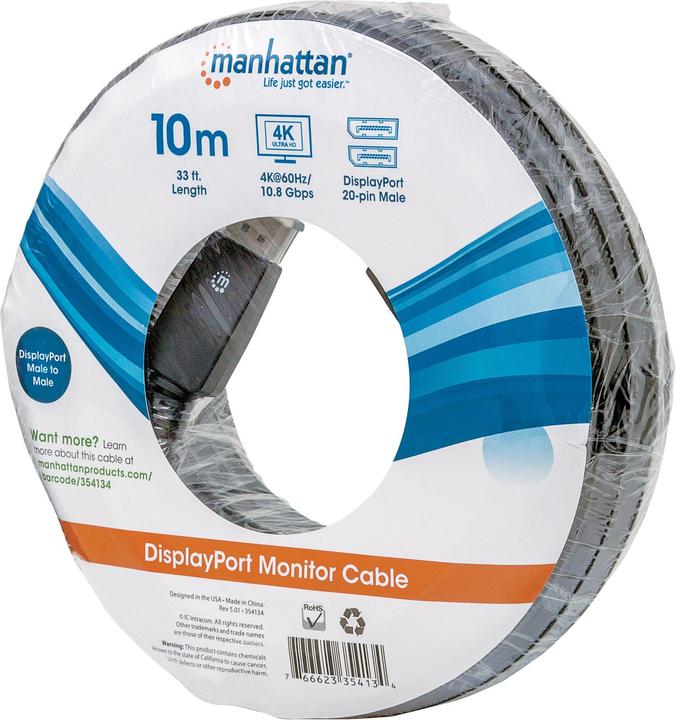 Produktbild Manhattan DisplayPort — DisplayPort (10 m)