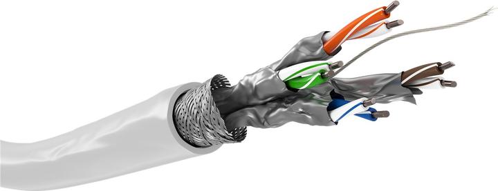 Produktbild Goobay Netzwerkkabel (S/FTP, CAT6, 100 m)