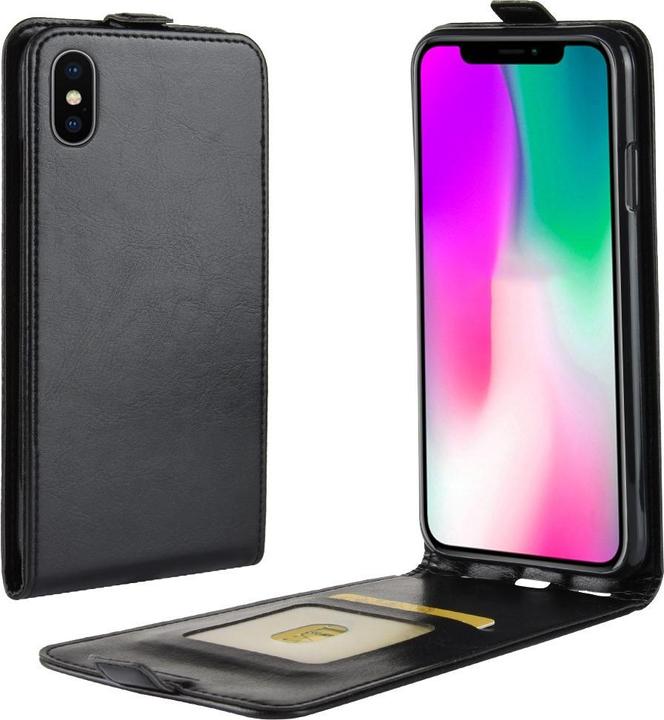 Cover-Discount Klassisches Leder Flip Case (Apple iPhone XR)