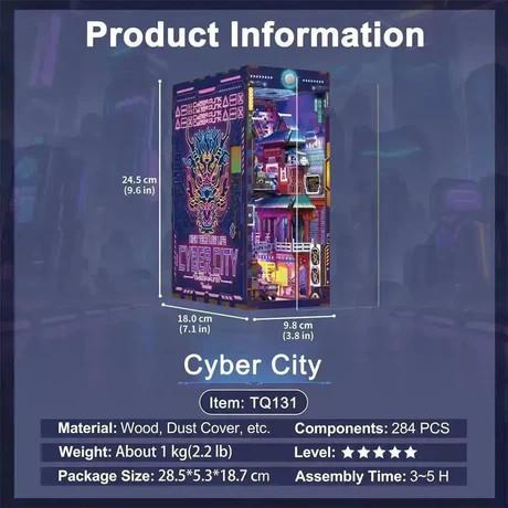 Immagine prodotto Tonecheer Cyber City - Book Nook