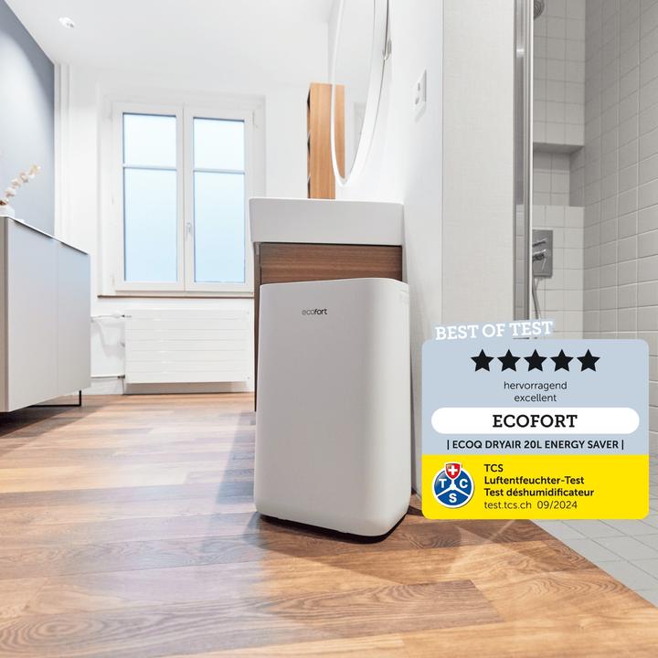 Image du produit ecofort ecoQ DryAir 20L Energy Saver (50 m², 20 l/24h)