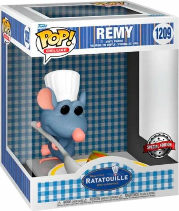 Produktbild Funko POP! Deluxe Disney Remy w/Ratatouille (1209) EXM
