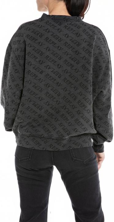 Image du produit Replay Sweatshirt pour femme, impression complète, look décontracté (XXS)