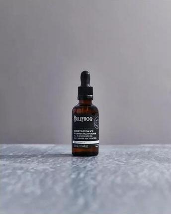 Actual product image Bullfrog All-in-One Beard Oil Secret Potion N°3 (50 ml)