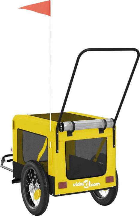 Produktbild vidaXL Fahrradanhänger Hund