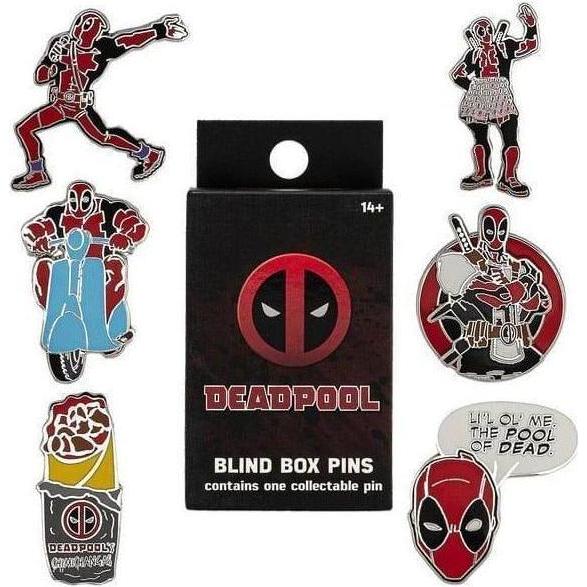 Thumbnail - Funko Marvel Loungefly Ansteck-Pins Blind Box Sortiment Deadpool (12)