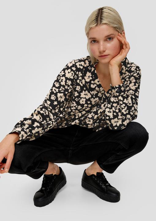 Immagine prodotto s.Oliver Bluse Crêpe-Bluse mit Allover-Print (34)
