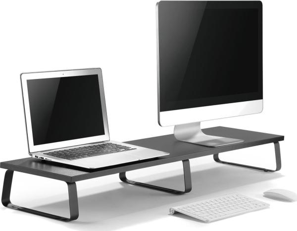 Mozo Podstawka pod laptopa Mozos MOZOS DUAL RISER S podstawka półka pod dwa monitory