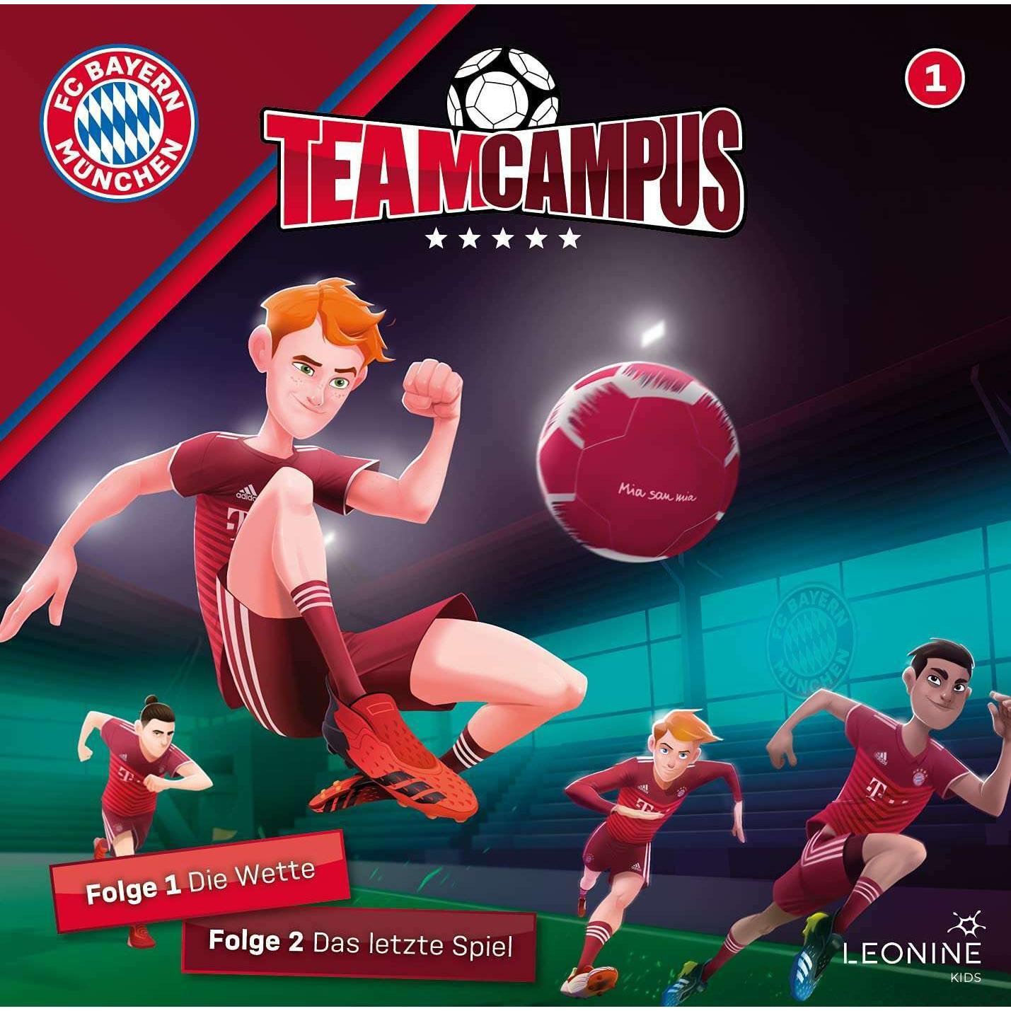 FC Bayern - Team Campus Teil 1 (F1 u 2), Hörbücher