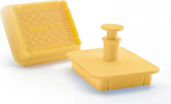 Ibili Petit Beurre Form 7 x 5,5 cm Backform für keksförmige Petit Beurre Plätzchen