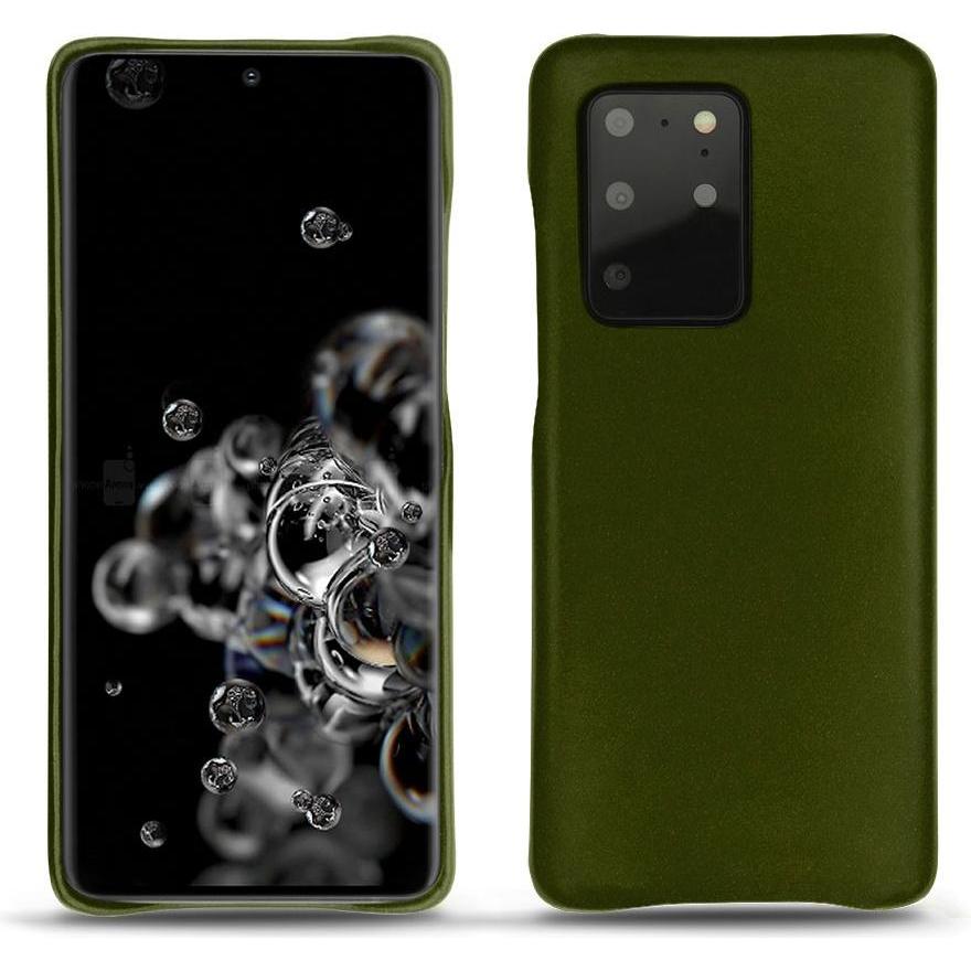 Noreve Lederschutzhülle (Samsung Galaxy S20+ 5G), Smartphone Hülle, Grün