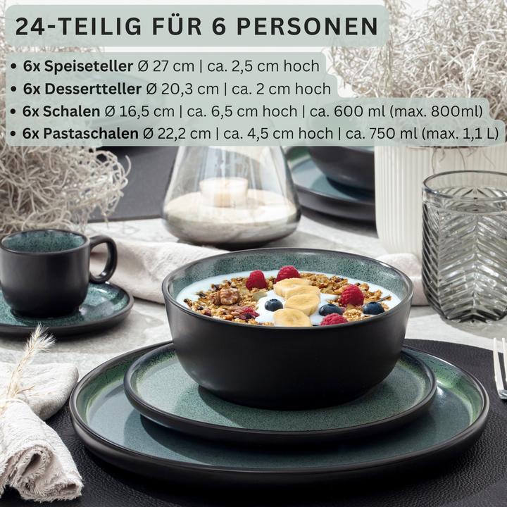 Image du produit Sänger Geschirr Tafelservice Malmö (24 pcs)