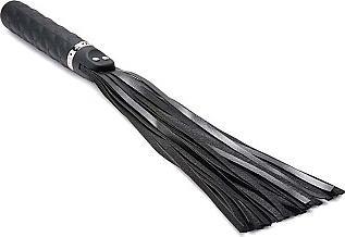 Produktbild Master Series Vibra-Lasher 9X Vibrating Silicone Dildo Flogger