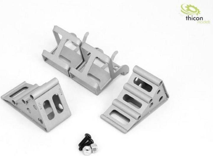 Thicon Models SET de chaussures de blocage V2A 1:14 avec support pour garde-boue