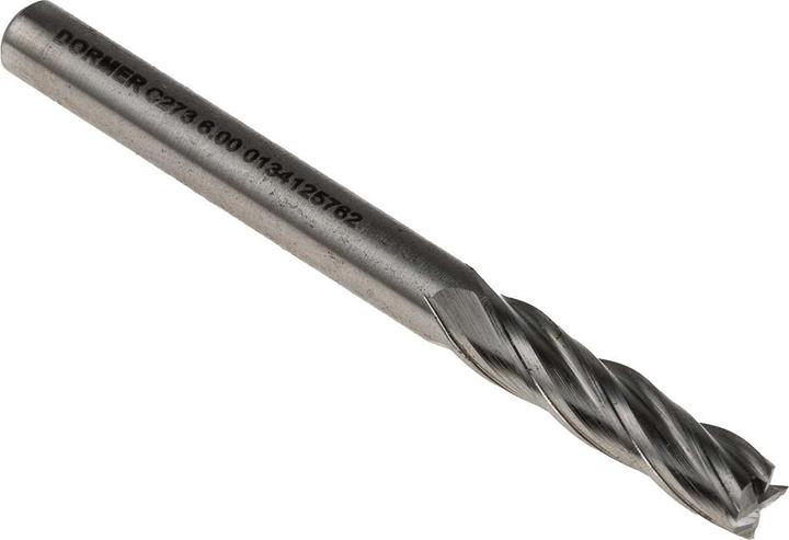 Produktbild Dormer Schaftfräser 4 Schn. 6,0mm HSCO-XP lang