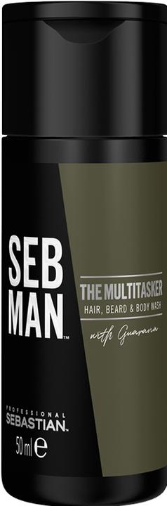 Produktbild Sebastian Seb Man The Multi-Tasker Hair Beard & Body Wash - 50ml (50 ml)