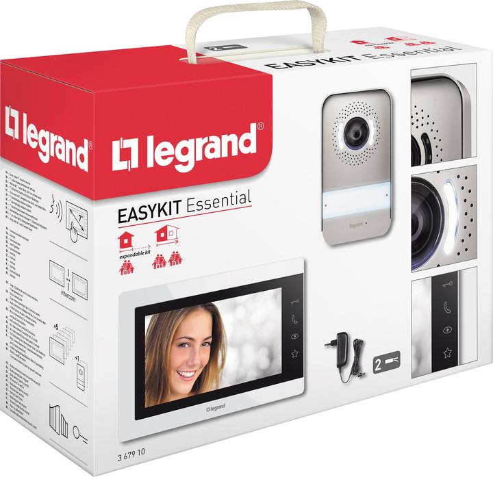 Produktbild Legrand EASYKIT Essential Video-Türsprechanlagen-Set (Kabelgebunden)