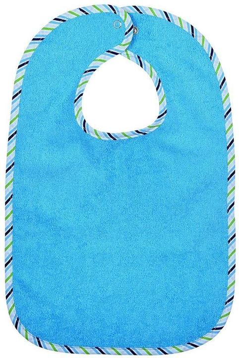 Image du produit Bavoir géant avec bouton-pression - Aqua