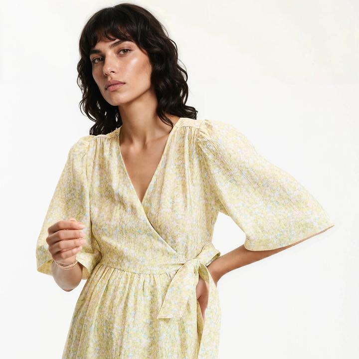 Image du produit La Redoute Collections Geblümtes Wickelkleid (38)
