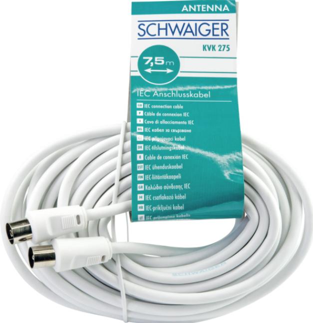 Produktbild Schwaiger Antennen Anschlusskabel (75 dB, Antennenkabel)