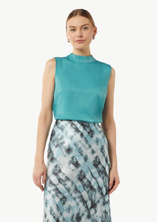 Produktbild Comma Bluse Top mit Stehkragen (42)