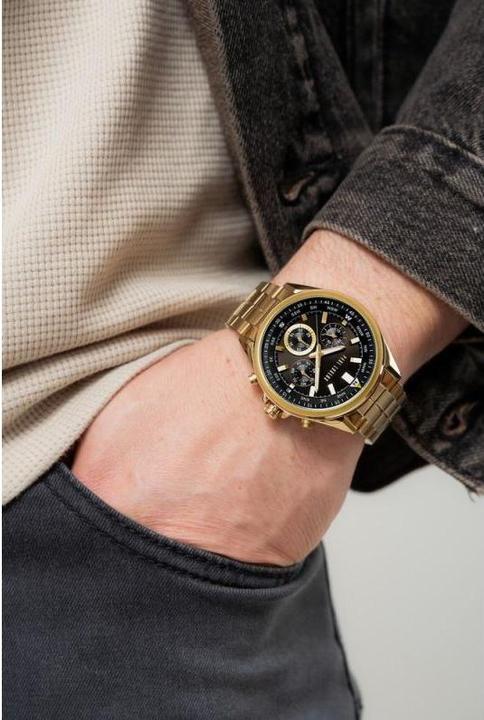 Produktbild Paul Lorens Zegarek Zegarek męski - KODARI - PL20009B-1D1 (Analoguhr, Chronograph, 45 mm)