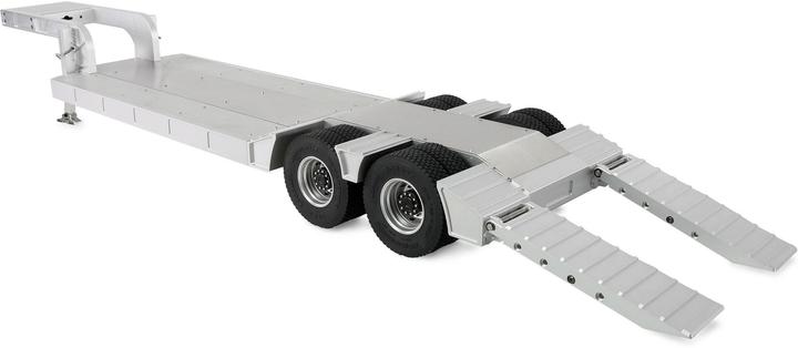 Produktbild Amewi Tieflader-Sattelauflieger mit Doppelachse aus Aluminium 1:14 KIT (Kit)