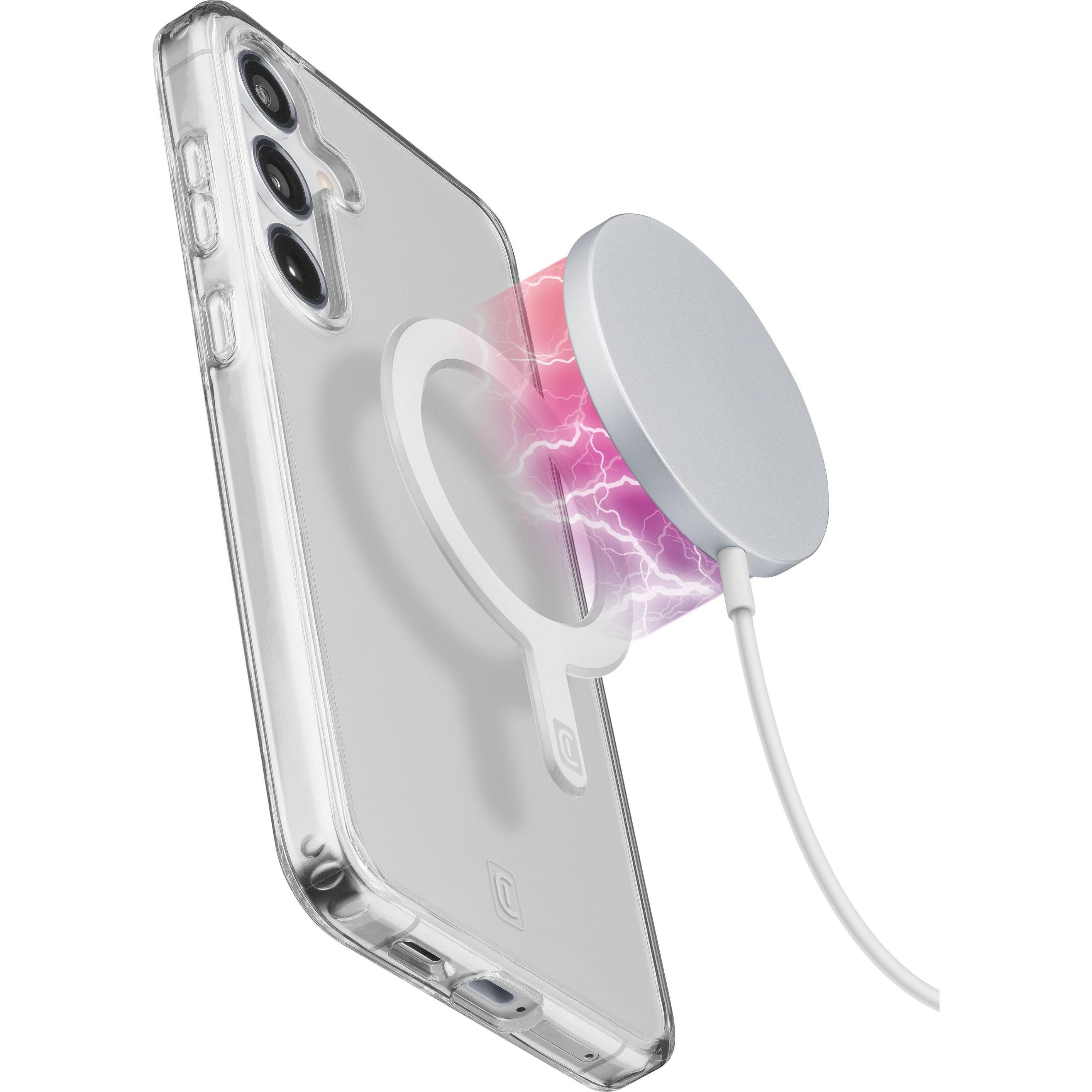 Cellularline MAG Adapter Ring, USB Ladegerät, Weiss