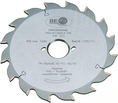 Productafbeelding Bepo Cirkelzaagbladen met hardmetalen punt