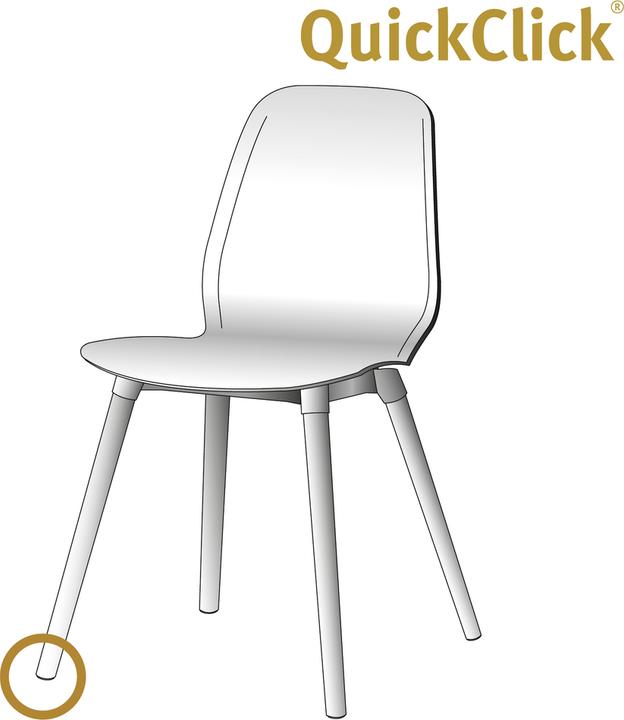 Produktbild QuickClick (Filzgleiter, 4 Stk.)