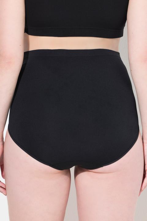 Image du produit Ulla Popken Lot de 2 culottes maxi Bellieva, empiècement sur le ventre et coupe Seamless (42, 44)