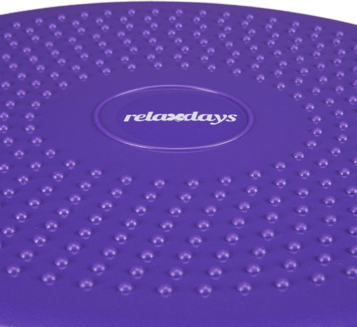 Image du produit Relaxdays Disque d'équilibre de 33 cm avec pompe à air
