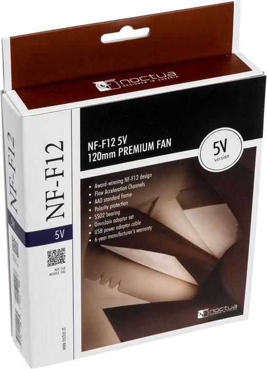 Produktbild Noctua NF-F12 5V (120 mm, 1 x)
