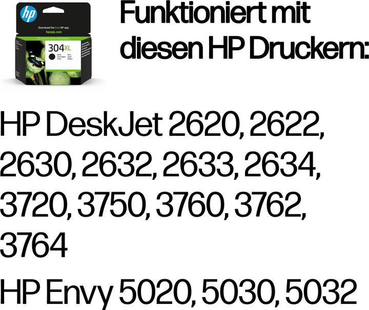 Produktbild HP 304xl (BK)