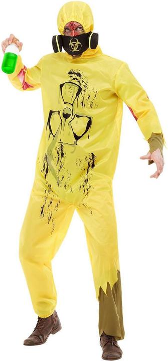 Actual product image Smiffys Biological Hazardous Substances - Toxic Chemical Waste (XL)