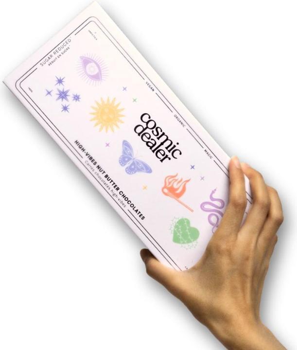 Produktbild Cosmic Dealer Nussbutter Schokolade Geschenkbox (140 g)