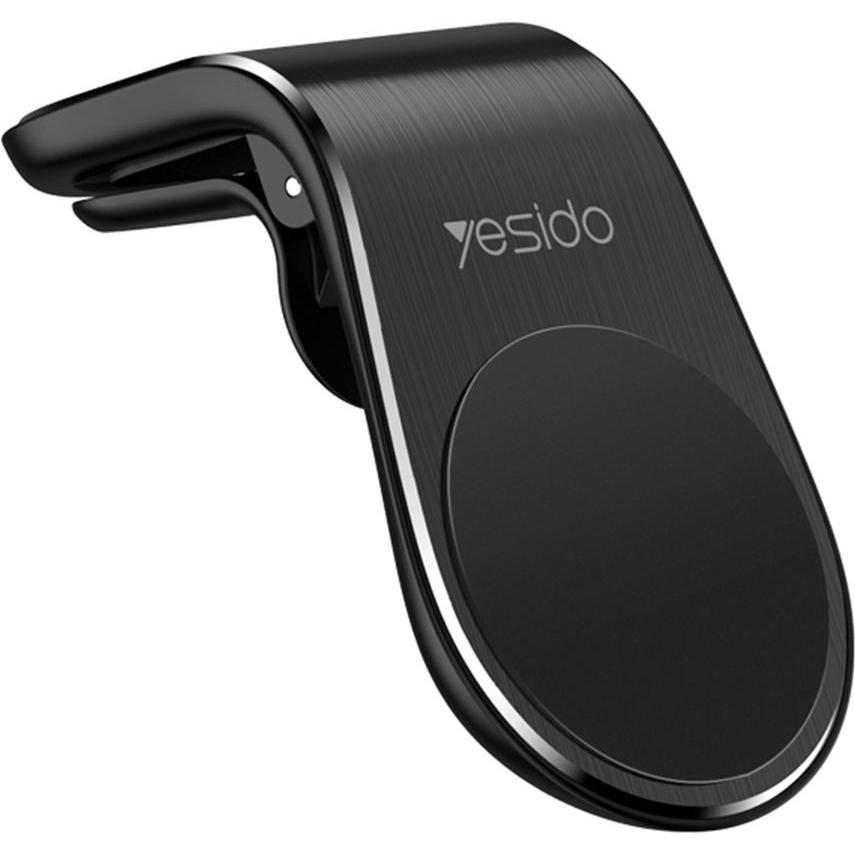 Yesido - Car Holder (C64) - Magnetic Grip for Air Vent - Black, Supporto per smartphone, Nero