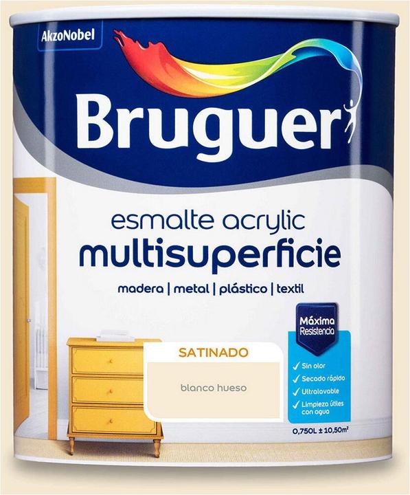 Bruguer Enamel Acrylic Satin Varnish (750 ml)