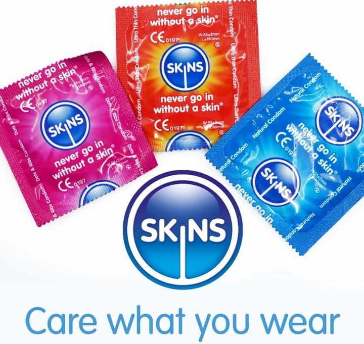 Actual product image Skins Condoms Assorted 12 Pack (12 pcs.)