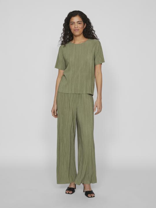 Actual product image Vila Ribbed top with short sleeves (XL)