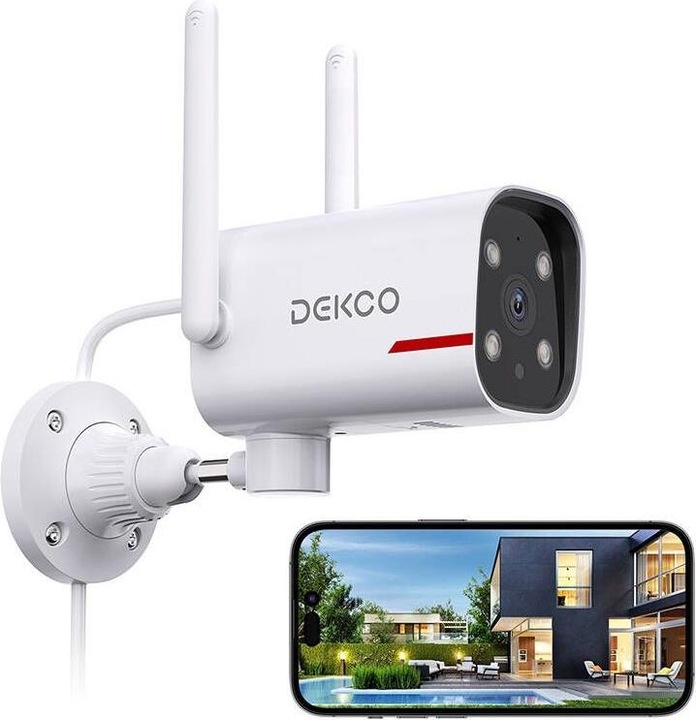 Immagine prodotto Dekco Telecamera IP per esterni Wi-Fi DC4L