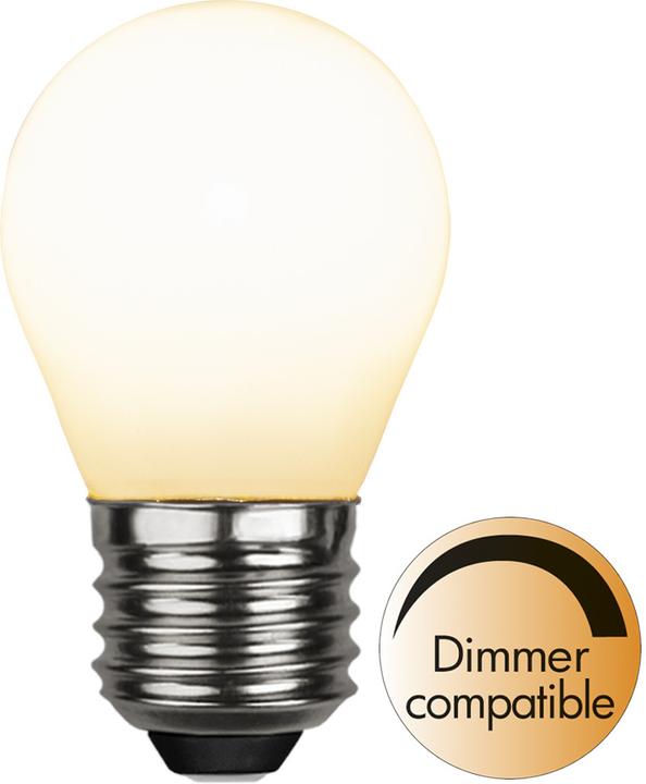 Produktbild Star Trading LED Leuchtmittel E27 G45 Opaque filament RA90 (E27, 470 lm, 1x)