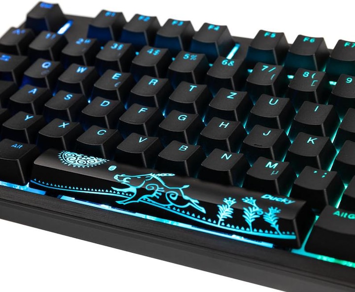 Actual product image Ducky Shine 7 PBT (DE, Cable)
