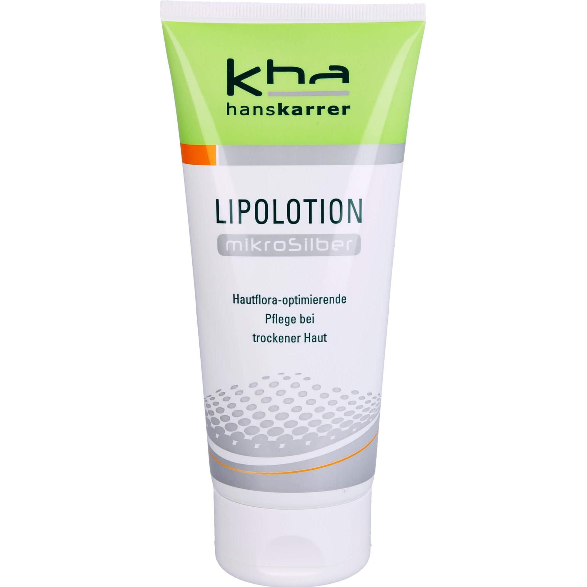 Hans Karrer, Gesichtsreinigung, hanskarrer Lipolotion Mikrosilber, 200 ml Lotion (Reinigungslotion, 200 ml)