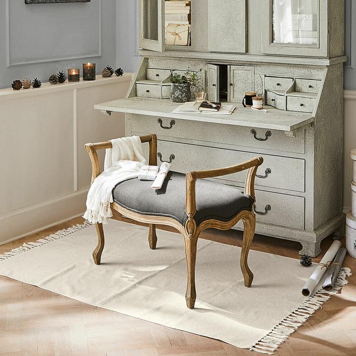 Actual product image Loberon Bench Pierremont black (80 cm)
