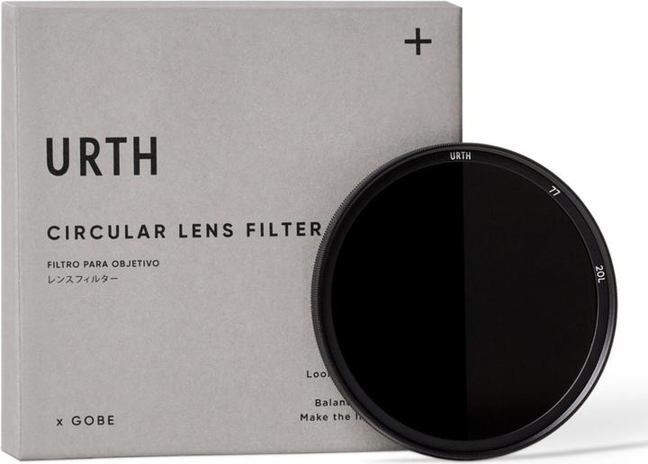 Produktbild Urth 77mm Circular Polarizing (CPL) + ND64 Lens Filter (Plus+) (77 mm, Polarisationsfilter, 77 mm)