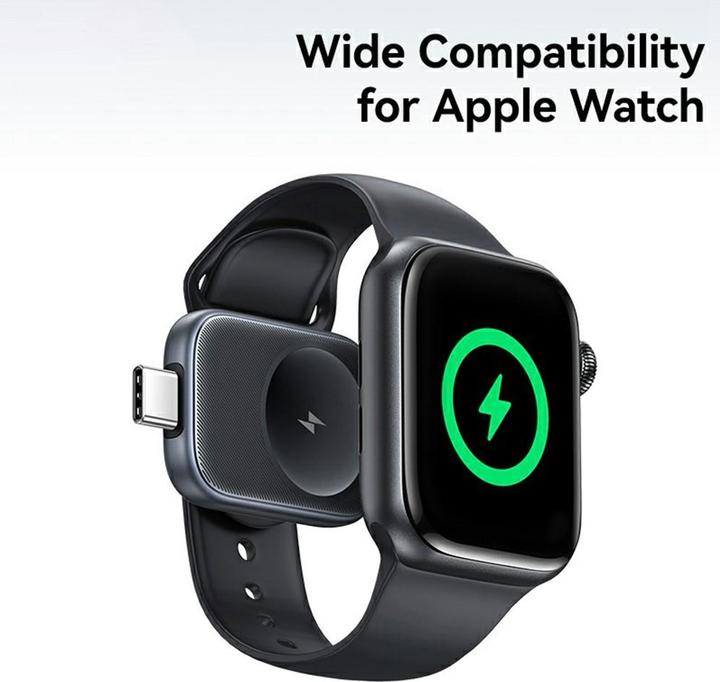 Actual product image Usams CD247 Watch Wireless Charger - Tarnish (2.50 W)