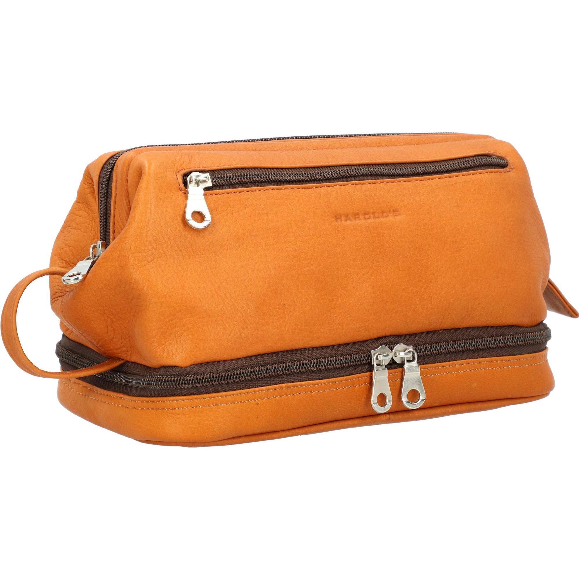 Thumbnail - Harolds, Necessaire, Country Kulturbeutel Leder 27 cm, Braun, (6 l)