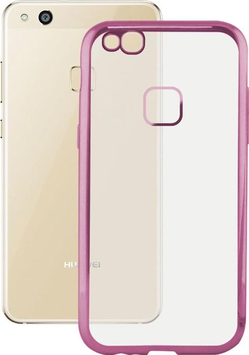 Actual product image Contact Metal Flex Cover Tpu For Huawei P10 Lite Metallic Rose Gold (Huawei P10 Lite)