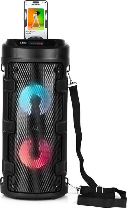 Actual product image Media-Tech Portable speaker PARTYBOX KEG BT MT3165, 30W RMS, Bluetooth, Karaoke, USB, MicroSD, FM Ra